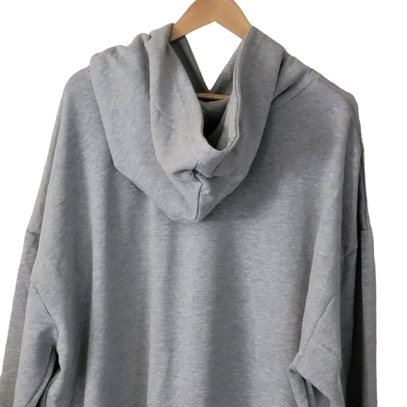 Naked Wardrobe Gray Soft Pullover Hoodie Womens Size 3XL NWOT - Picture 6 of 8